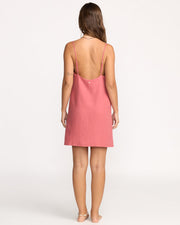 BILLABONG Summer Love Linen Slip Dress - More Colors Available-The Shop Laguna Beach
