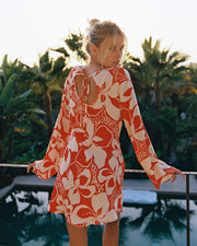 LSPACE All I Need Printed Mini Dress