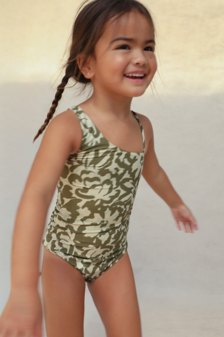 STONE FOX MINI Willa Asymmetrical One Piece - More Colors Available-The Shop Laguna Beach