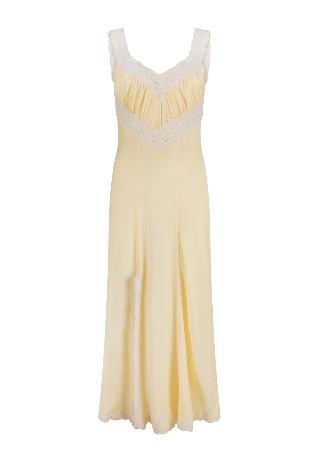 SPELL • VINTAGIA Vina Lace Slip Dress-The Shop Laguna Beach