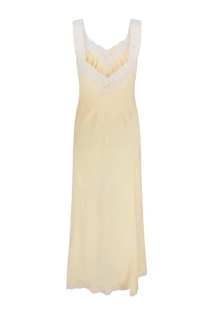 SPELL • VINTAGIA Vina Lace Slip Dress-The Shop Laguna Beach