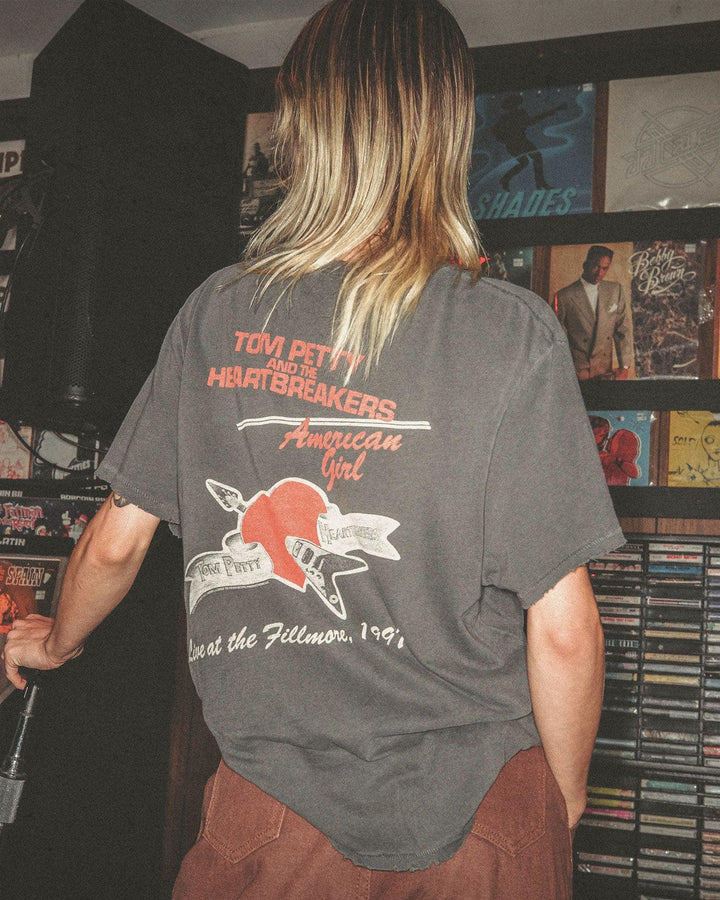 JUNK FOOD Tom Petty American Girl Vintage Tee-The Shop Laguna Beach