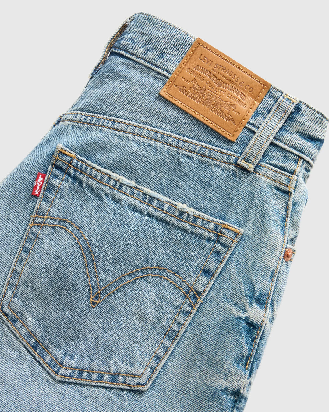 LEVI'S Ribcage Cut-Off Denim Short - Blow My Mind
