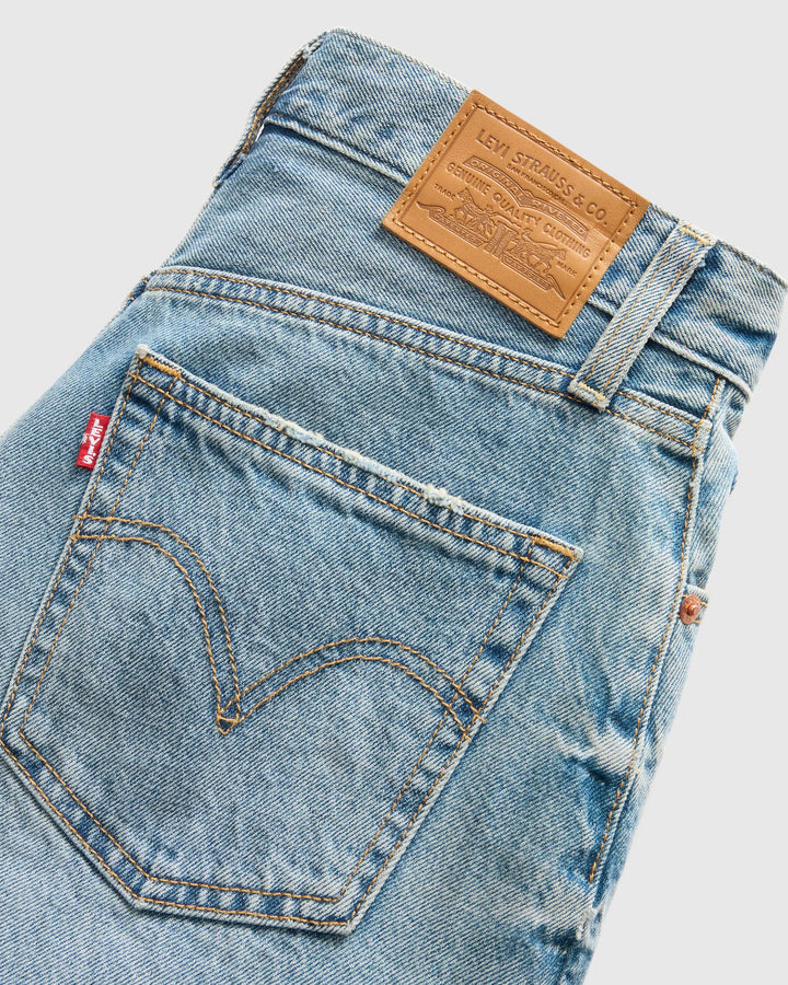 LEVI'S Ribcage Cut-Off Denim Short - Blow My Mind