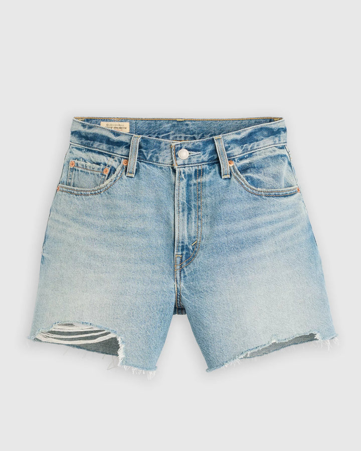 LEVI'S Ribcage Cut-Off Denim Short - Blow My Mind
