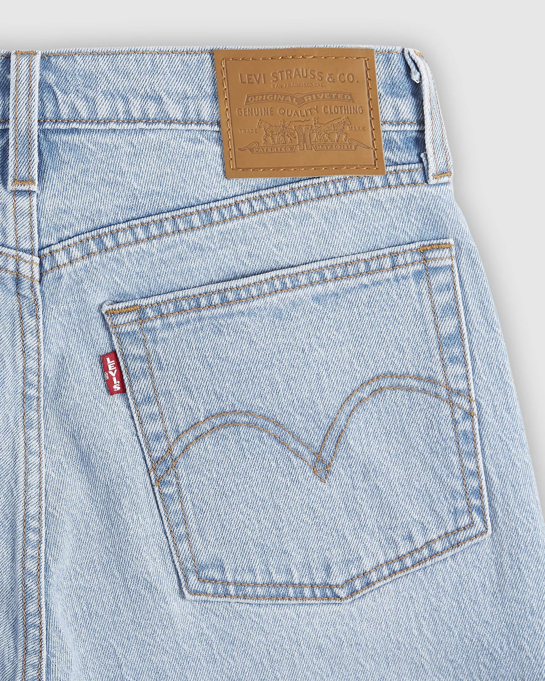 LEVI'S Wedgie Straight Ankle Jean - Fully Baked