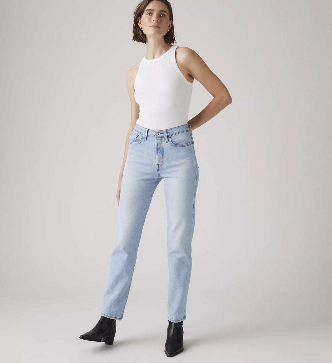 LEVI'S Wedgie Straight Ankle Jean - Fully Baked