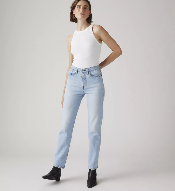LEVI'S Wedgie Straight Ankle Jean - Fully Baked