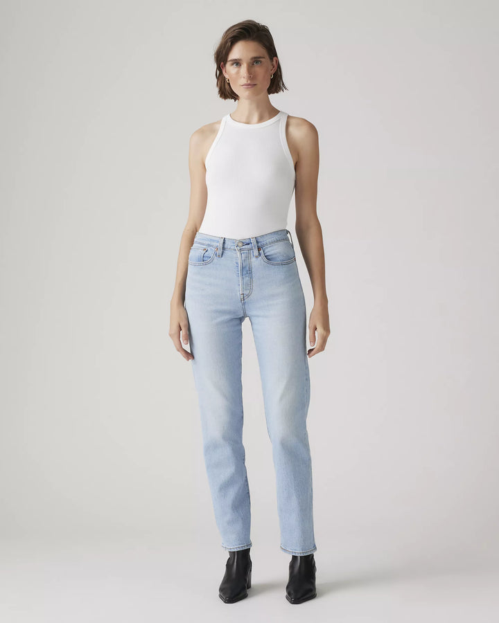 LEVI'S Wedgie Straight Ankle Jean - Fully Baked
