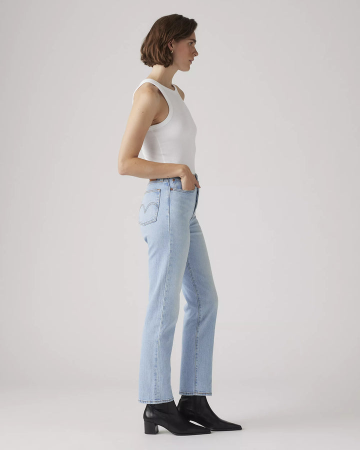 LEVI'S Wedgie Straight Ankle Jean - Fully Baked