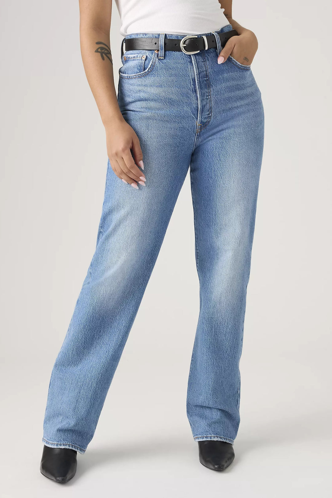 LEVI'S Ribcage Full Length Wide-Leg Jean - Dance Around-The Shop Laguna Beach