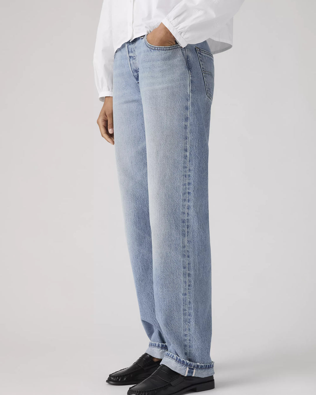 LEVI'S 501 90's Selvedge Jeans - Hallowed Hour-The Shop Laguna Beach
