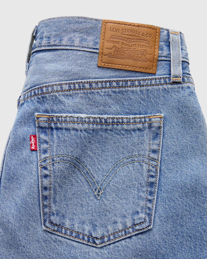 LEVI'S Icon Denim Mini Skirt - Aligned Smoke