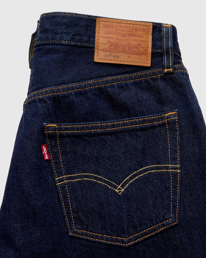 LEVI'S 501 90's Lightweight Jean - Deep Rinse