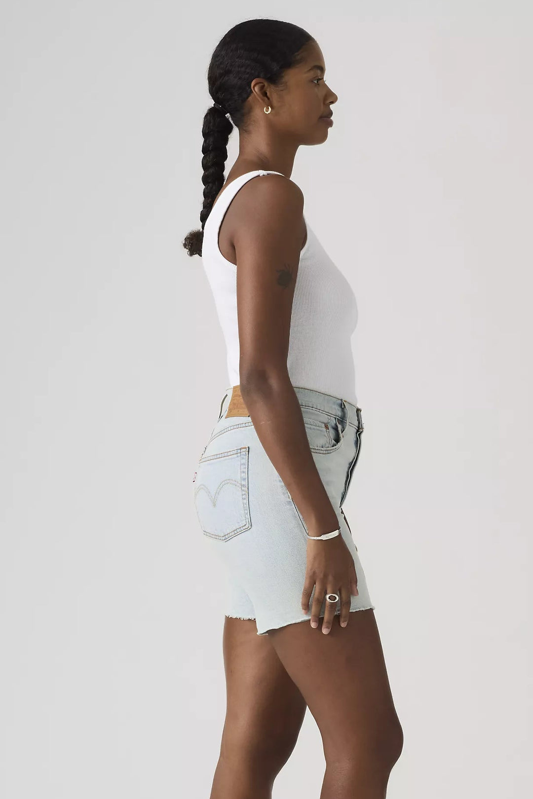 LEVI'S 501 Mid-Thigh Lightweight Denim Short - Gifted Back-The Shop Laguna Beach