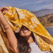 SLOWTIDE Wonderland Premium Woven Towel - Orange-The Shop Laguna Beach