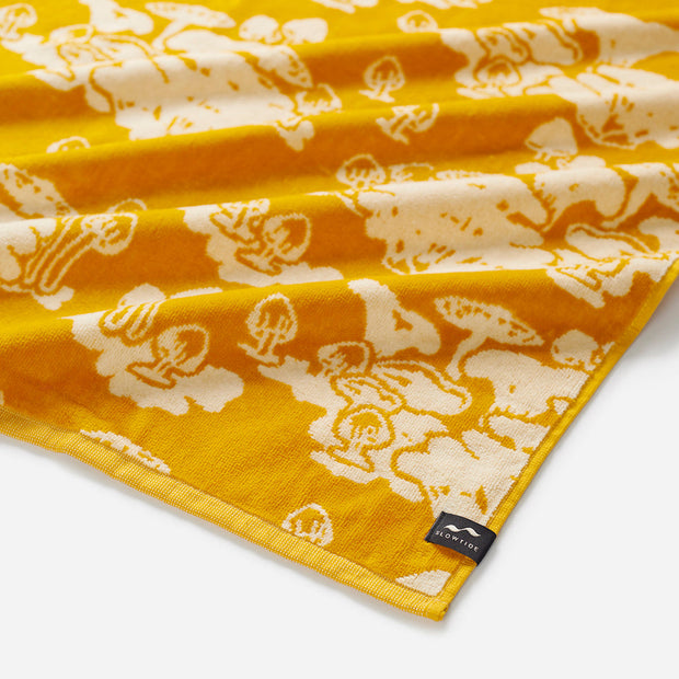 SLOWTIDE Wonderland Premium Woven Towel - Orange-The Shop Laguna Beach