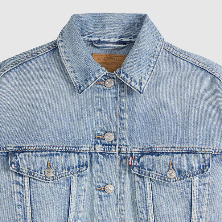 LEVI'S Loose Cropped Denim Jacket - Sunny Season