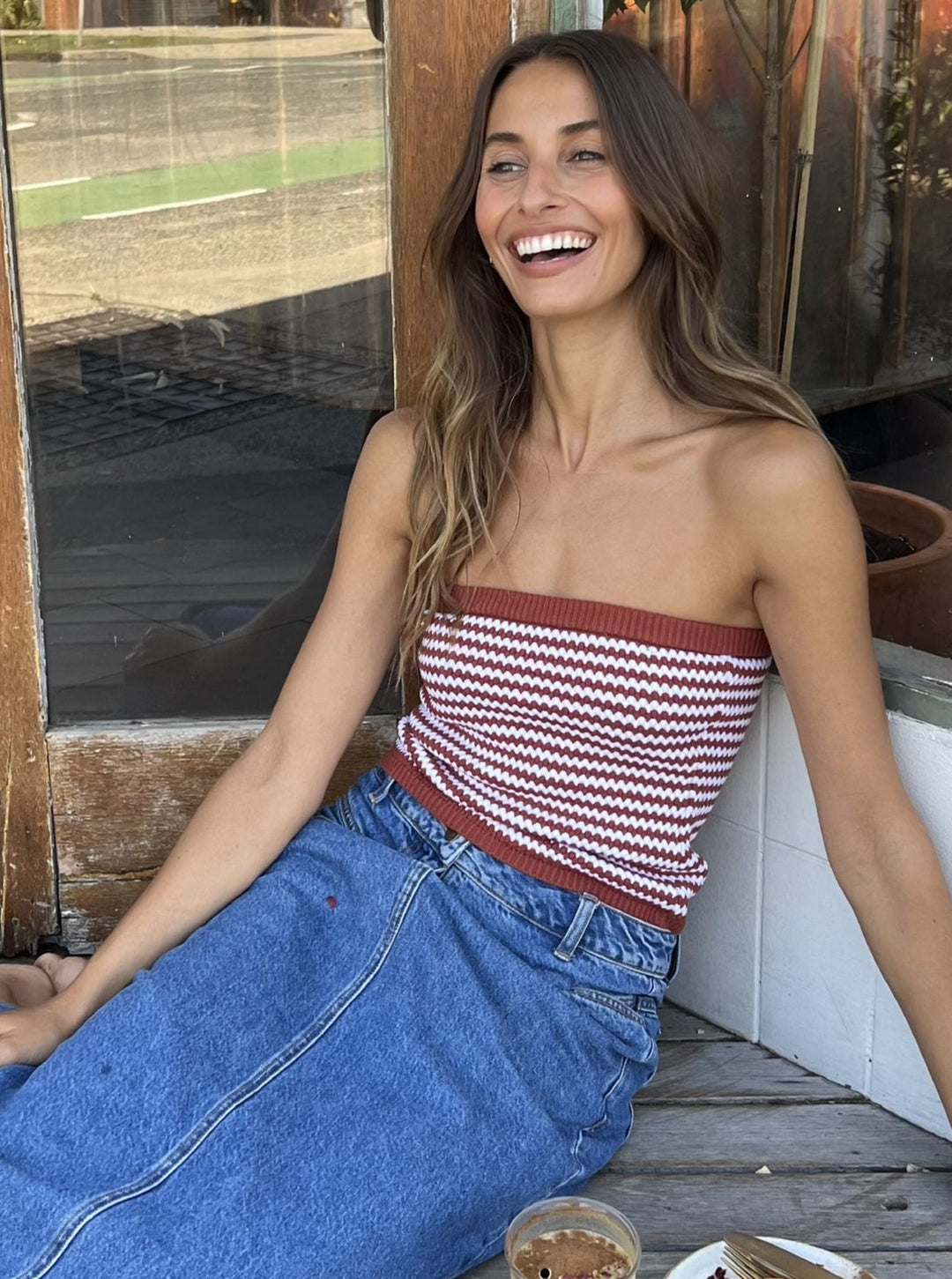 RHYTHM Spirit Knit Tube Top-The Shop Laguna Beach