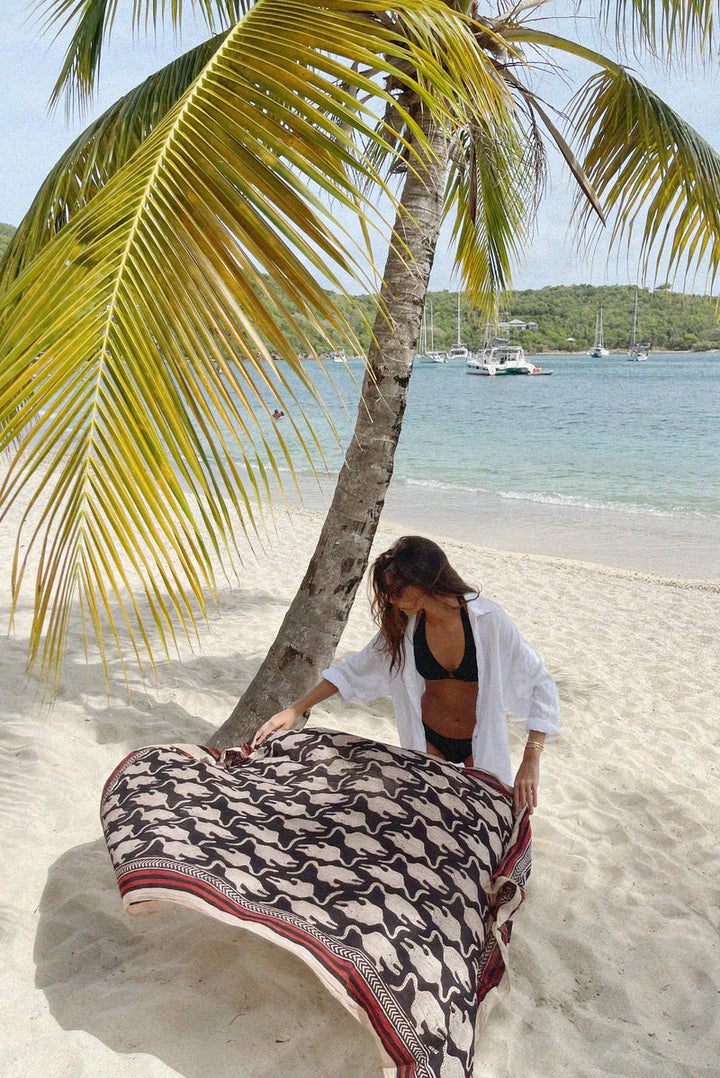 BEACHWOOD The Printed Pareo - More Colors Available-The Shop Laguna Beach