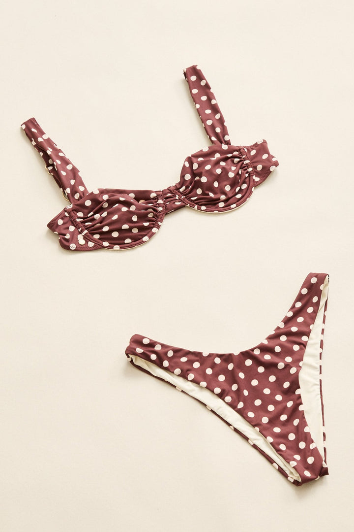 RHYTHM Dotti Underwire Balconette Top-The Shop Laguna Beach