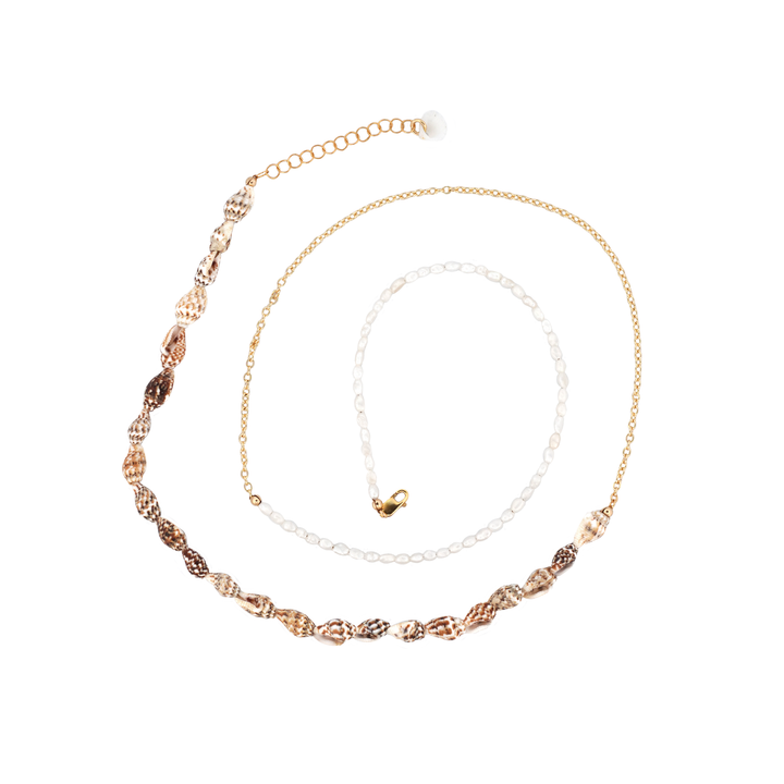 MAY MARTIN Mykonos Shell Wrap Anklet-The Shop Laguna Beach