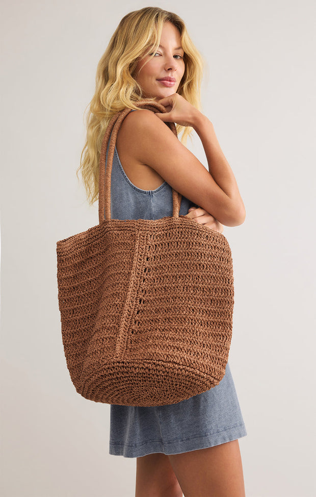 Z SUPPLY Las Lomas Straw Bag - More Colors Available