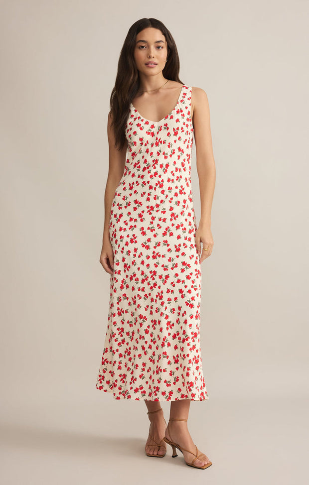 Z SUPPLY Hana La Rosa Ditsy Maxi Dress