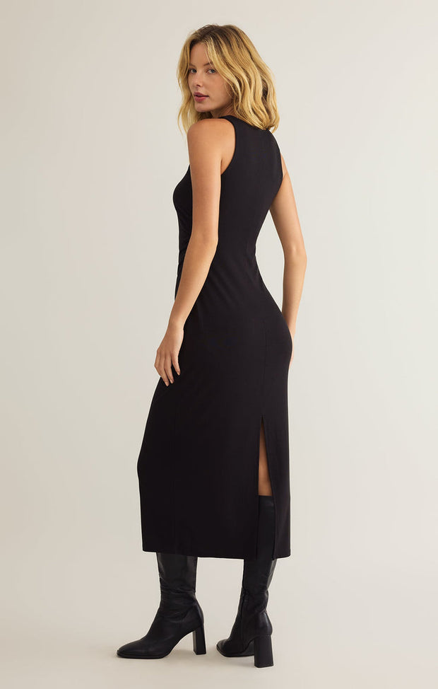 Z SUPPLY Adison Second Skin Midi Dress-The Shop Laguna Beach