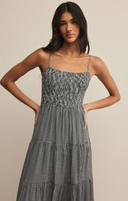 Z SUPPLY Balos Gingham Maxi Dress