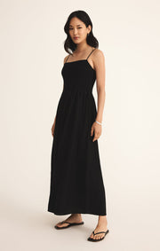 Z SUPPLY Bayside Smocked Linen Dress - More Colors Available