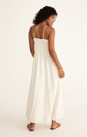 Z SUPPLY Bayside Smocked Linen Dress - More Colors Available