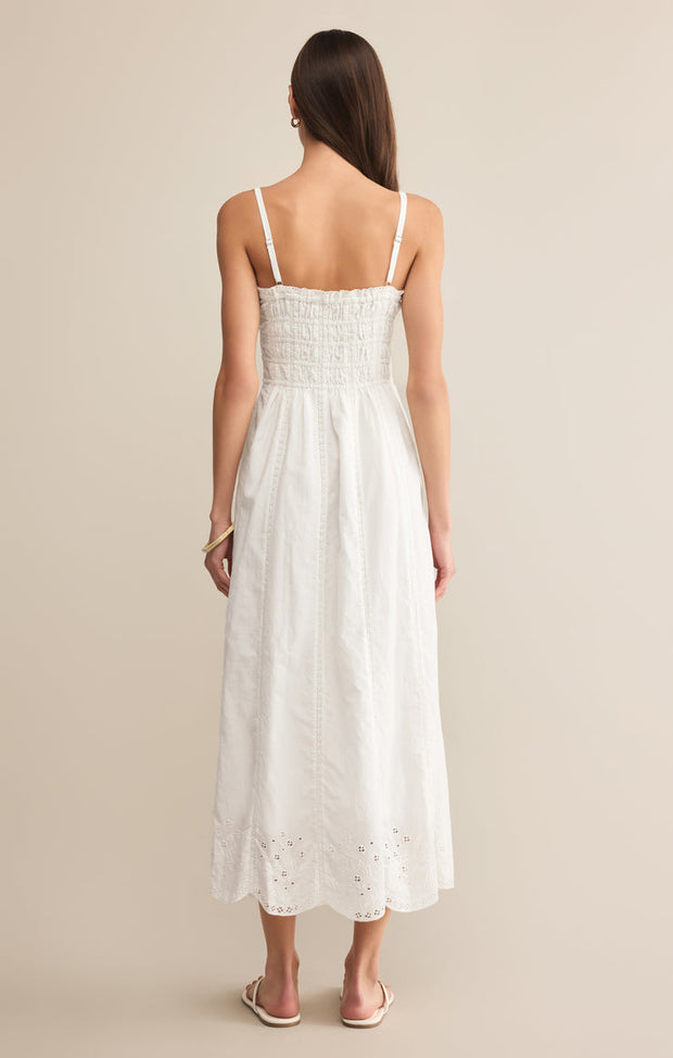 Z SUPPLY Dani Embroidered Midi Dress - More Colors Available-The Shop Laguna Beach