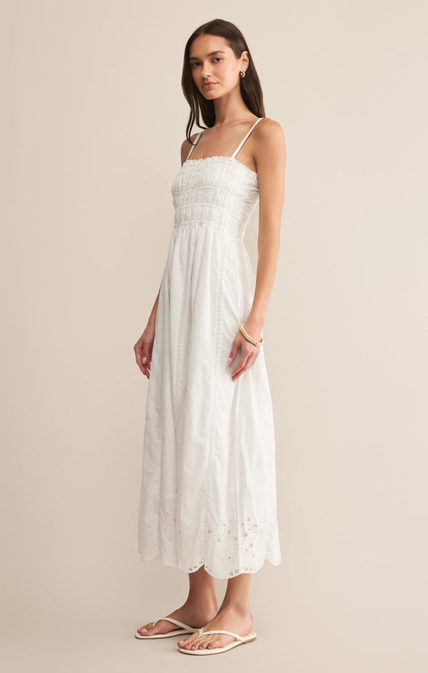 Z SUPPLY Dani Embroidered Midi Dress - More Colors Available-The Shop Laguna Beach