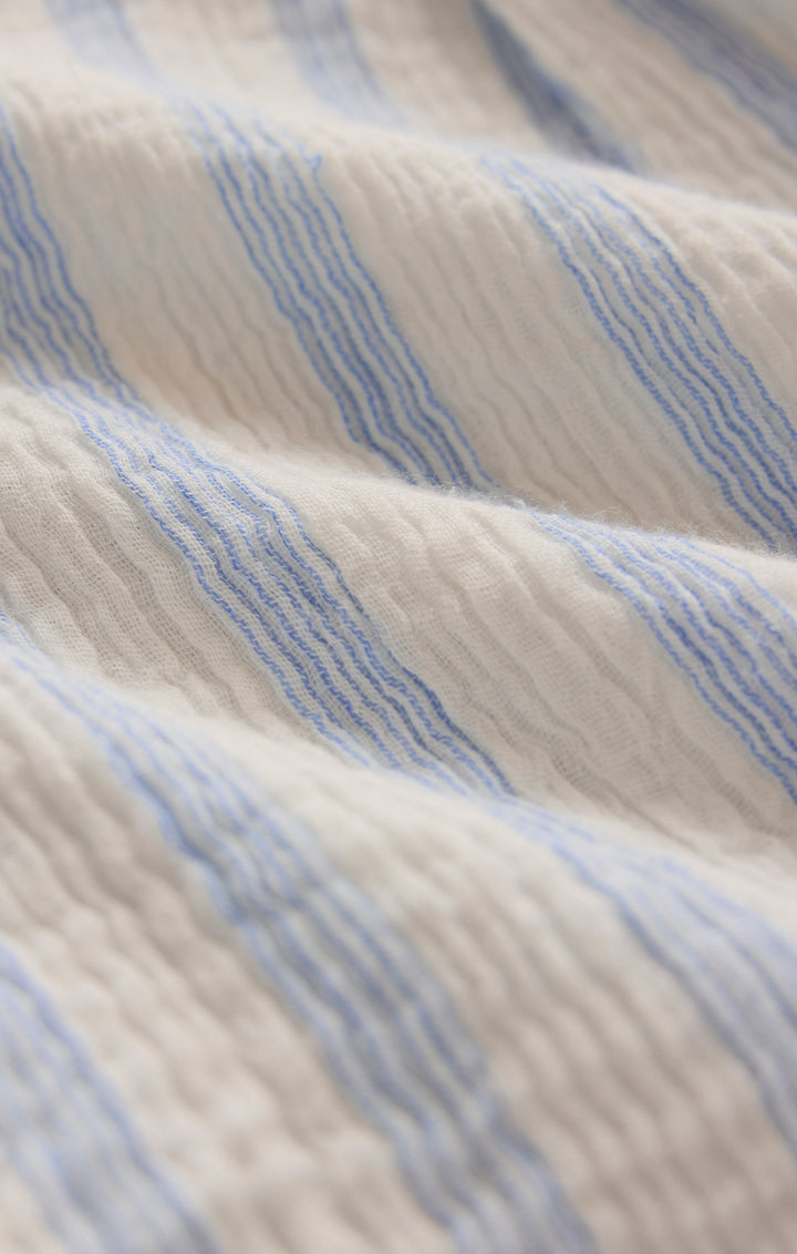 Z SUPPLY Helena Striped Airy Gauze Shirt-The Shop Laguna Beach