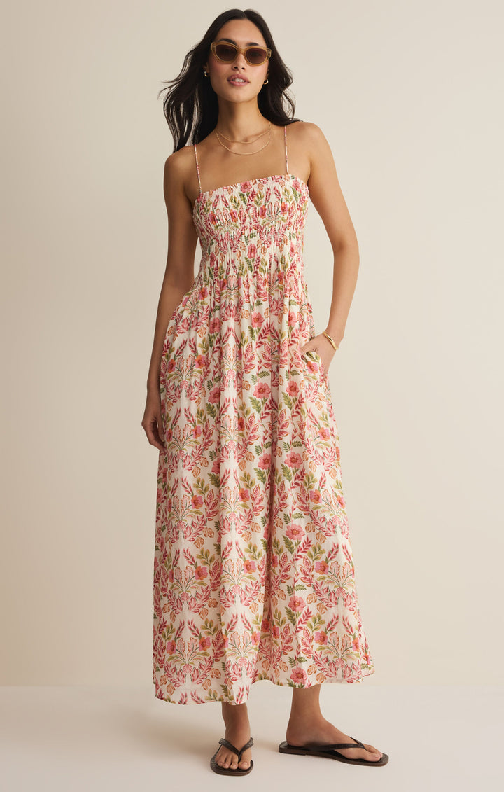 Z SUPPLY Cornelia Ami Floral Midi Dress
