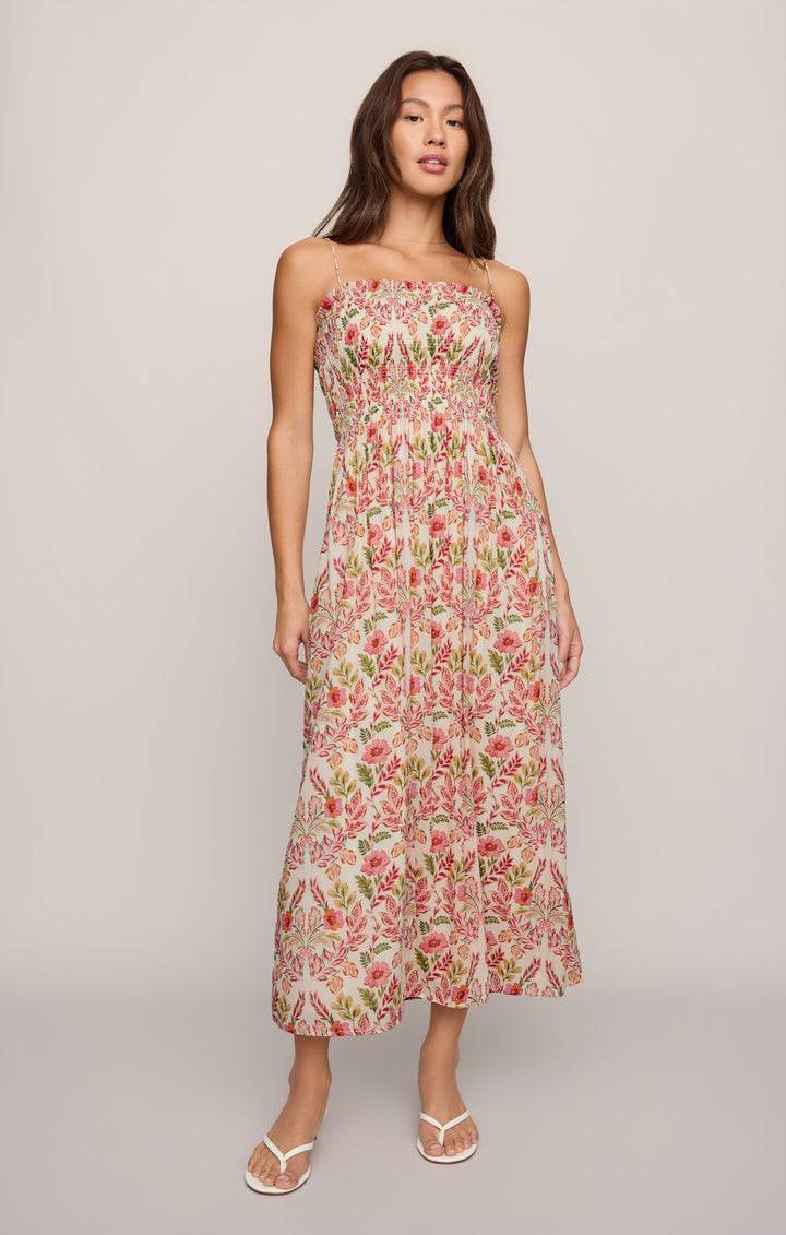 Z SUPPLY Cornelia Ami Floral Midi Dress