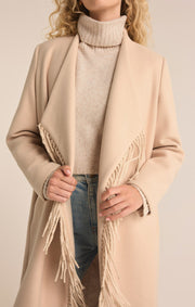 Z SUPPLY Alchemist Fringe Coat-The Shop Laguna Beach