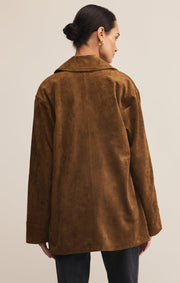 Z SUPPLY Decker Faux Suede Jacket-The Shop Laguna Beach