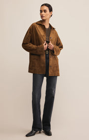 Z SUPPLY Decker Faux Suede Jacket-The Shop Laguna Beach