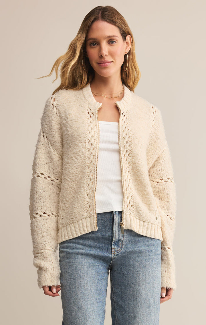 Z SUPPLY Sundance Zip Sweater Jacket-The Shop Laguna Beach