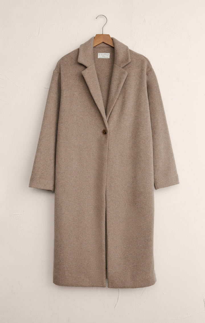 Z SUPPLY Mason Luxe Oversized Coat-The Shop Laguna Beach
