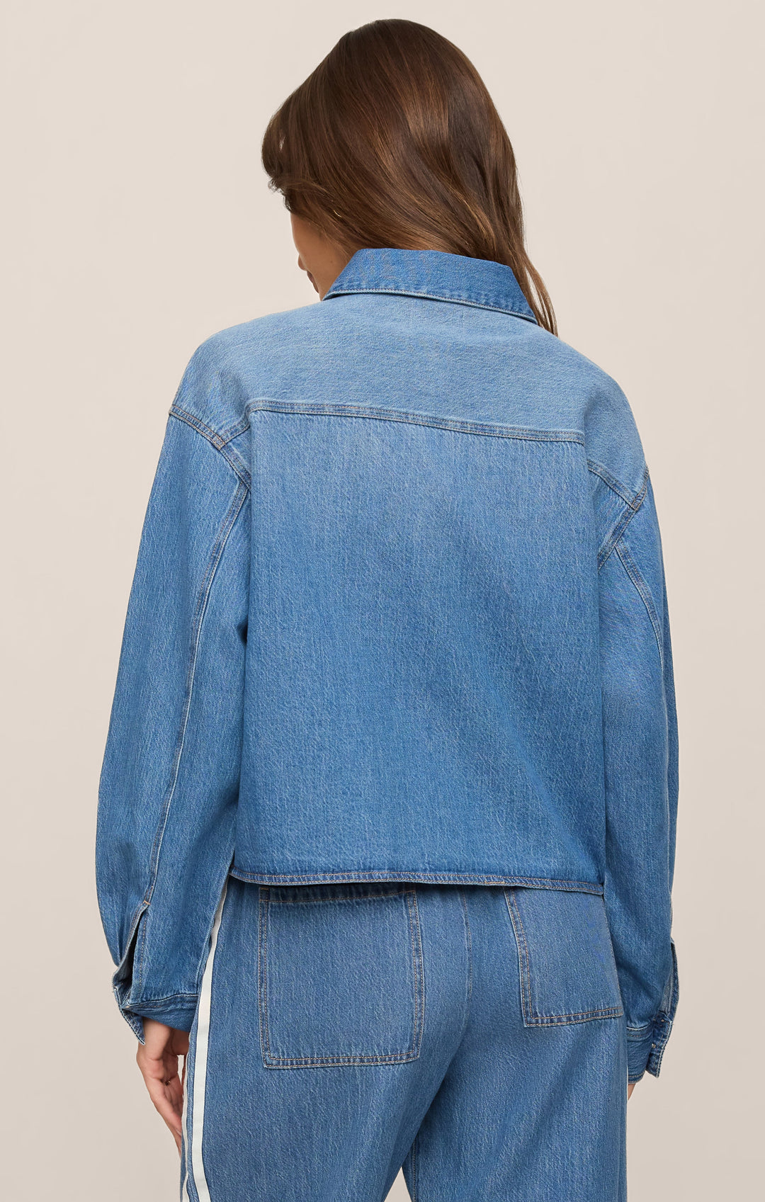 Z SUPPLY Erin Cropped Denim Jacket