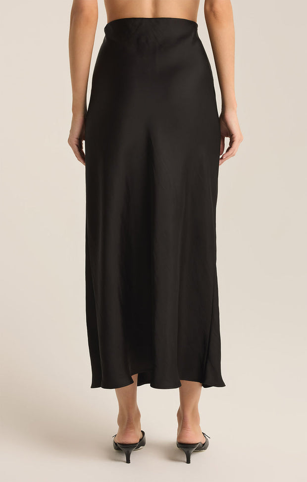 Z SUPPLY Europa Luxe Sheen Skirt - More Colors Available-The Shop Laguna Beach