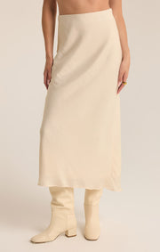 Z SUPPLY Europa Luxe Sheen Skirt - More Colors Available-The Shop Laguna Beach