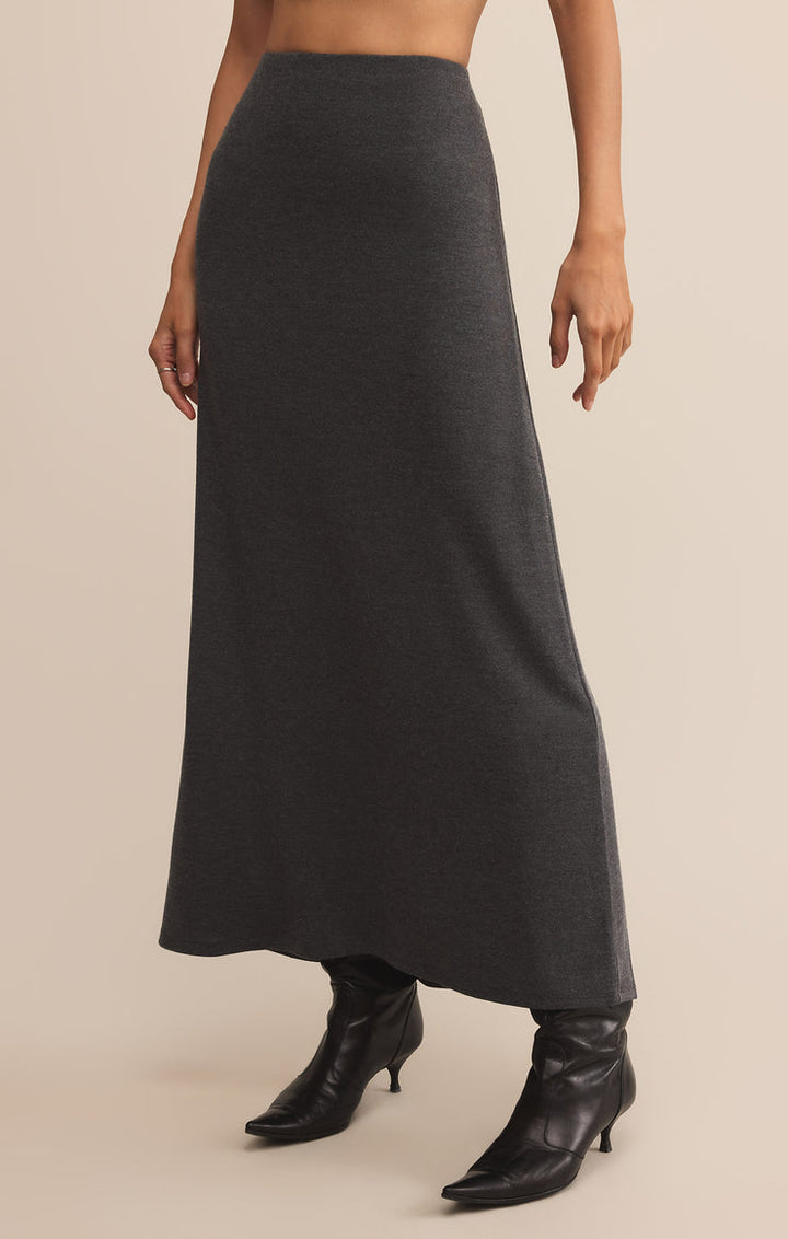 Z SUPPLY Demure Knit Maxi Skirt-The Shop Laguna Beach
