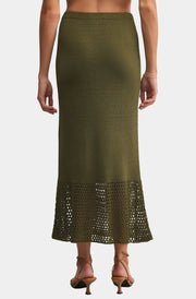 Z SUPPLY Haven SweaterKnit Midi Skirt-The Shop Laguna Beach