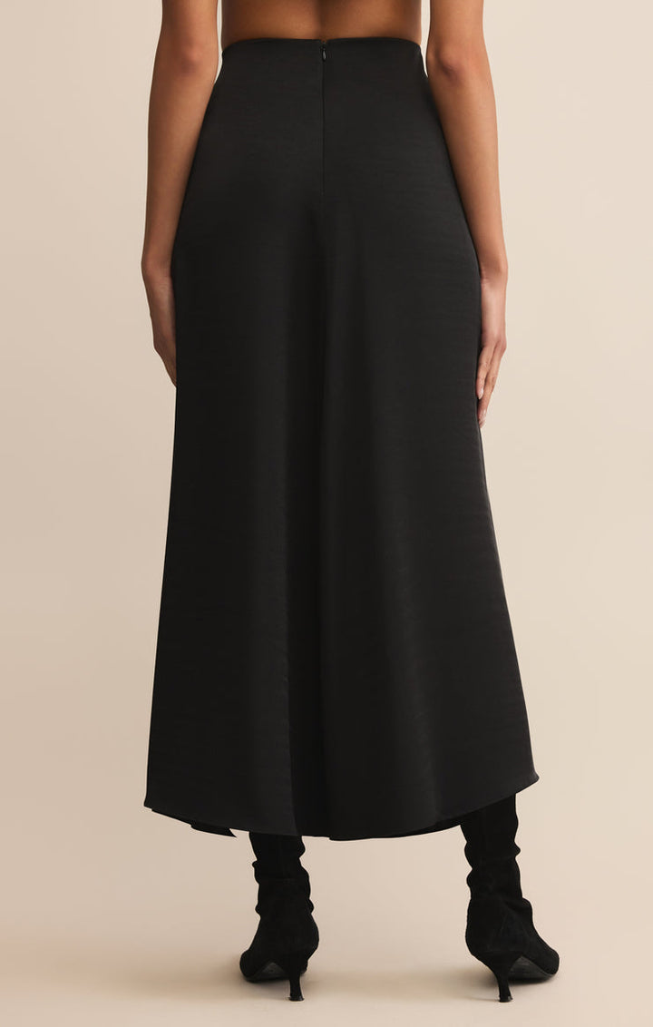 Z SUPPLY Northpointe Satin Midi Skirt - More Colors Available-The Shop Laguna Beach