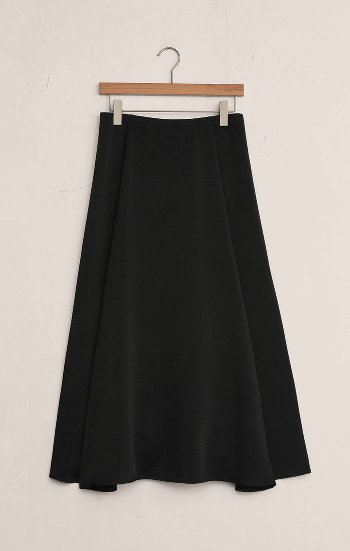 Z SUPPLY Northpointe Satin Midi Skirt - More Colors Available-The Shop Laguna Beach