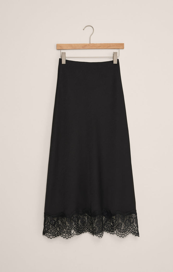 Z SUPPLY Cinder Lace Midi Skirt-The Shop Laguna Beach
